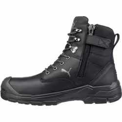 ) Puma Safety Conquest 630730 Leather Black Safety Boots - Black, 11 (Adults' - Additional view 5