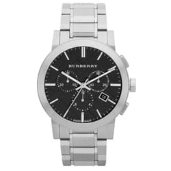 Burberry The City Men's Watch BU9351|Chronograph Black Dial Stainless Steel