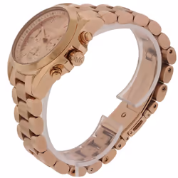 Michael Kors Bradshaw Mini Rose Gold-Tone Chronograph Ladies Watch MK5799