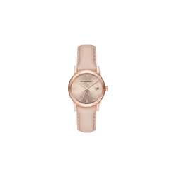 BURBERRY BU9131 Women's Leather Strap Wrist Watch