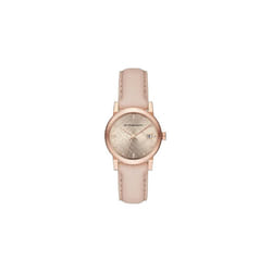 BURBERRY BU9131 Women's Leather Strap Wrist Watch