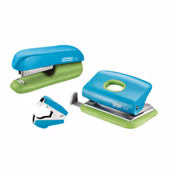Rapid 5000370, Blue, Green, 10 sheets, 10 sheets, Top, Standard clinch, 3.8 cm