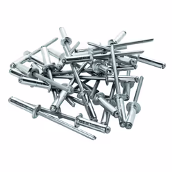 Rapid Rivets Standard Rivets Including Drill Bit, 4.8 x 16 mm, 5000382 - 100 Pieces