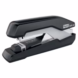 Rapid SO60, 60 sheets, Black, Flat clinch, Omnipress 60, ABS, Metal, 4 cm