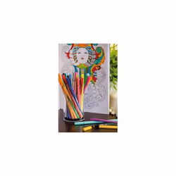 Premium Felt Tip Pen - STABILO Pen 68 wallet of 6 neon colours