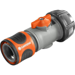 Regolatore acquastop: Raccordo per tubo con acquastop per tubi da 13 mm (1/2 pollice) e da 15 mm (5/8 pollice) (942-50)
