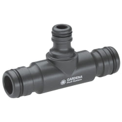 Gardena 02835-20"Profi-System-Maxi-Flow" T-Coupling - Black