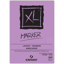 Canson 297236Â XL Marker Drawing Pad DIN A4Â 70Â g/mÂ² 100Â Sheets White