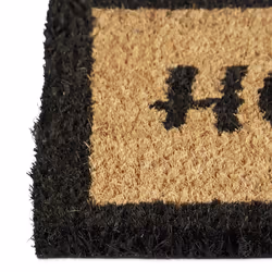 Relaxdays 10016754 Decorative doormat Outdoor Rectangular Black, Yellow - Additional view 4