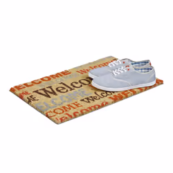 Relaxdays 10016765 Decorative doormat Indoor/outdoor Rectangular Multicolour