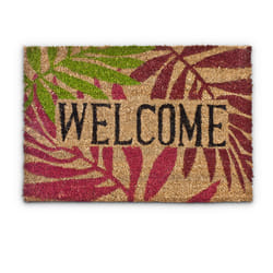Relaxdays 10016776 Decorative doormat Indoor/outdoor Rectangular Brown