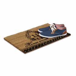 Relaxdays 10016797 Decorative doormat Indoor/outdoor Rectangular Black, Brown