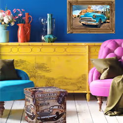 Relaxdays Trendy Folding Ottoman with Storage