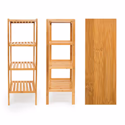 Relaxdays 10013497 shelve Rack shelf Freestanding Bamboo - Additional view 5