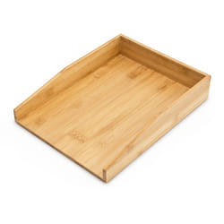 Relaxdays 10014055 desk tray/organizer Bamboo Natural