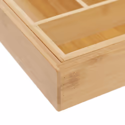 Relaxdays 10016098 desk drawer organizer Bamboo Natural - Additional view 6