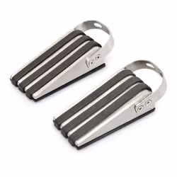Relaxdays 10017902, Black, Stainless steel, Stainless steel, 2 pc(s), 50 mm, 125 mm, 37 mm