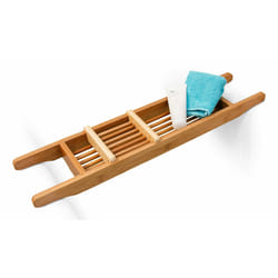 Relaxdays 10018791 bathtub tray Wood Bamboo