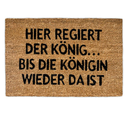 Relaxdays 10019013 Decorative doormat Indoor/outdoor Rectangular Black, Brown
