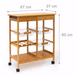 Relaxdays 10019161 food service cart - Additional view 4