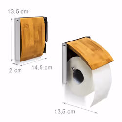 Relaxdays 10019179 toilet roll holder