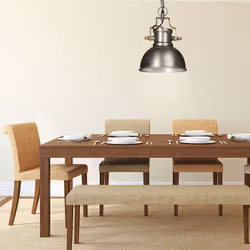 Relaxdays Industrial pendant lamp matt small