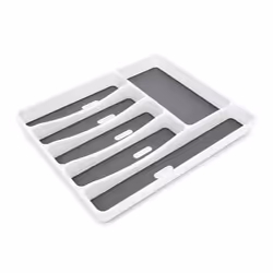 Relaxdays 10019240, 1 drawer(s), Plastic, Rubber, Grey, White, 1 pc(s), 325 mm, 405 mm