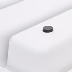 Relaxdays 10019240 desk drawer organizer Plastic, Rubber Grey, White