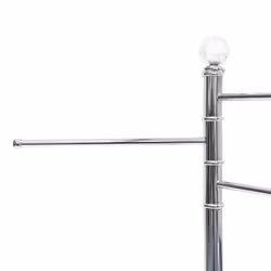 Relaxdays 10019262 towel holder/ring Floorstanding Stainless steel - Additional view 4