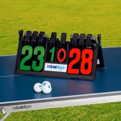 Relaxdays 10020142 table tennis equipment Freestanding Black Plastic