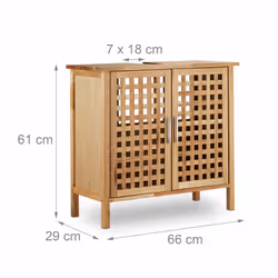 Relaxdays 10020154 bathroom furniture set