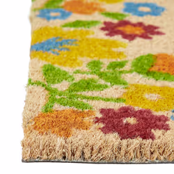 Relaxdays 10020171 door mat Decorative doormat Indoor/outdoor Rectangular Multicolour
