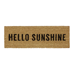 Relaxdays 10020181 door mat Decorative doormat Outdoor Rectangular Black, Brown
