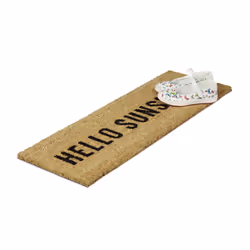 Relaxdays 10020181 door mat Decorative doormat Outdoor Rectangular Black, Brown