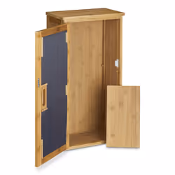 Relaxdays Bamboo Bathroom Cabinet with 2 Shelves - Additional view 7