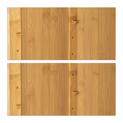Relaxdays Bamboo Bathroom Cabinet with 2 Shelves - Additional view 8