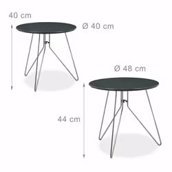 Relaxdays 10020364 coffee/side/end table - Additional view 4