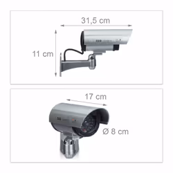 Relaxdays 10020576 dummy security camera