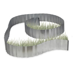 Relaxdays Galvanised Lawn Edge