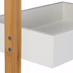Relaxdays 10020989 bathroom wall shelf - Additional view 4