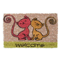 Relaxdays 10021027 door mat Decorative doormat Indoor/outdoor Rectangular Multicolour