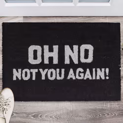Relaxdays ‘Oh No’ Coir Doormat
