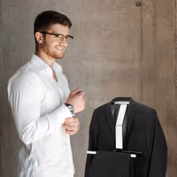 Relaxdays 10021254 clothes valet stand