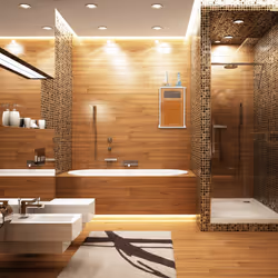 Relaxdays 10021847 bathroom furniture set
