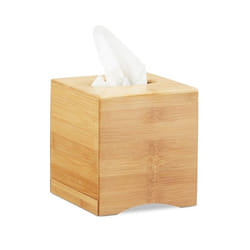 Relaxdays Square Facial Tissue Box