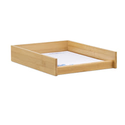 Relaxdays 10022181 desk tray/organizer Bamboo, Fibreboard Natural