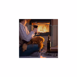 Relaxdays Steel Spark Guard, 3-Panel Fire Screen, Fireplace Fender H x W 62 x 96 cm, Black - Additional view 4