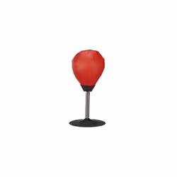 Tabletop Punching Ball, Office Boxing Bag Stand, Mini Punching Bag, Red, Anti Frustration, Red-Black 35 x 18 x 18 cm, Red-Bla ...