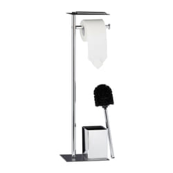 Relaxdays 10022547 Toilet brush & holder