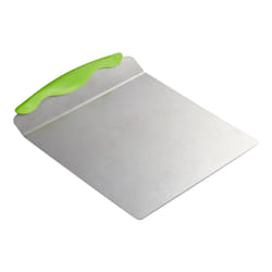 Relaxdays 10022779 cake/pie server Silver, Green, Stainless steel